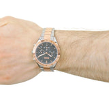 Hugo Boss Talent Black Dial Two Tone Steel Strap Watch for Men - 1513584 Authentic Buy Shop Now