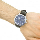 Tissot Chrono XL Classic Blue Dial Brown Leather Strap Watch For Men - T116.617.16.047.00 Authentic Buy Shop Now
