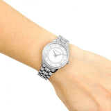 Michael Kors Lauryn Mother of Pearl Dial Silver Steel Strap Watch for Women - MK3900 Authentic Buy Shop Now
