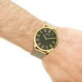 Guess Richmond Quartz Black Dial Two Tone Mesh Bracelet Watch For Women - W1179G2 Authentic Buy Shop Now