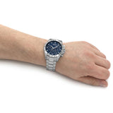 Hugo Boss Hero Sport Blue Dial Silver Steel Strap Watch for Men - 1513755 Authentic Buy Shop Now