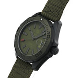 Tag Heuer Aquaracer Automatic Green Dial Khakhi Green Nylon Strap Watch for Men - WAY208E.FC8222 Authentic Buy Shop Now