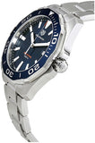 Tag Heuer Aquaracer Blue Dial Silver Steel Strap Watch for Men - WAY101C.BA0746 Authentic Buy Shop Now