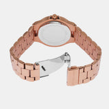 Michael Kors Lennox Three-Hand Silver Dial Rose Gold Steel Strap Watch For Women - MK7362 Authentic Buy Shop Now
