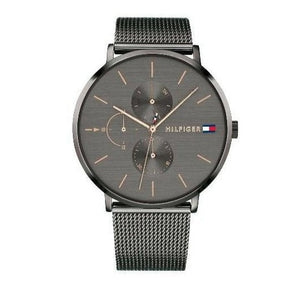 Tommy Hilfiger Jenna Multifunction Grey Dial Grey Mesh Bracelet Watch For Women - 1781945 Authentic Buy Shop Now