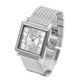 Guess Highline White Dial Silver Mesh Bracelet Watch For Women - W0826L1 Authentic Buy Shop Now