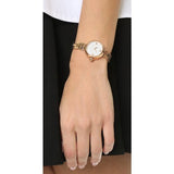 Marc Jacobs Courtney White Dial Rose Gold Steel Strap Watch for Women - MJ3458 Authentic Buy Shop Now