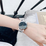 Burberry The City Black Dial Silver Stainless Steel Strap Watch for Women - BU9001 Authentic Buy Shop Now