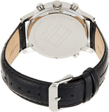 Tommy Hilfiger Harrison Chronograph Black Dial Black Leather Strap Watch for Men - 1790875 Authentic Buy Shop Now