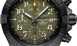 Breitling Avenger Chronograph 45mm Green Dial Green Nylon Strap Watch for Men - V13317101L1X1 Authentic Buy Shop Now