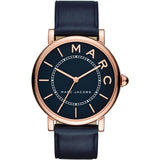 Marc Jacobs Roxy Navy Blue Dial Blue Leather Strap Watch for Women - MJ1534 Authentic Buy Shop Now
