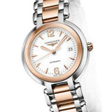 Longines PrimaLuna Quartz White Dial Two Tone Steel Strap Watch for Women - L8.110.5.16.6 Authentic Buy Shop Now