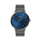 Hugo Boss Horizon Blue Dial Black Mesh Bracelet Watch for Men - 1513734 Authentic Buy Shop Now
