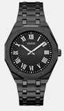 Guess Asset Quartz Black Dial Black Steel Strap Watch For Men - GW0575G3 Authentic Buy Shop Now