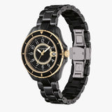 Coach Preston Black Dial Black Steel Strap Watch for Women - 14503461 Authentic Buy Shop Now