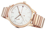 Tommy Hilfiger Brooke Silver Dial Rose Gold Steel Strap Watch for Women - 1782021 Authentic Buy Shop Now