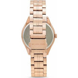 Michael Kors Lauryn Pink Dial Rose Gold Steel Strap Watch for Women - MK3722 Authentic Buy Shop Now