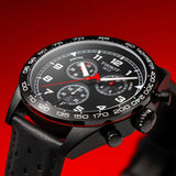 Tissot T Sport PRS 516 Chronograph Black Dial Black Leather Strap Watch for Men - T131.617.36.052.00 Authentic Buy Shop Now