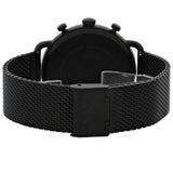 Emporio Armani Aviator Chronograph Blue Dial Black Mesh Bracelet Watch For Men - AR11201 Authentic Buy Shop Now