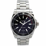 Gucci Dive Quartz Black Dial Silver Steel Strap Watch For Men - YA136212 Authentic Buy Shop Now