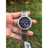 Michael Kors Parker Chronograph Blue Dial Silver Steel Strap Watch for Women - MK6117 Authentic Buy Shop Now
