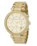 Michael Kors Parker Gold Dial Gold Steel Strap Watch for Women - MK5632 Authentic Buy Shop Now