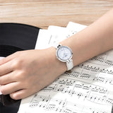 Tissot T Lady Flamingo White Dial White Leather Strap Watch For Women - T094.210.16.011.00 Authentic Buy Shop Now