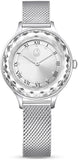 Swarovski Octea Nova Silver Dial Silver Mesh Strap Watch for Women - 5650039 Authentic Buy Shop Now