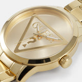 Guess Lola Quartz Gold Dial Gold Steel Strap Watch For Women - W1145L3 Authentic Buy Shop Now