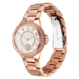 Michael Kors Camille Multifunction White Dial Rose Gold Steel Strap Watch For Women - MK4700 Authentic Buy Shop Now