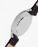 Daniel Wellington Classic Petite York Black Dial Brown Leather Strap Watch For Women - DW00100238 Authentic Buy Shop Now