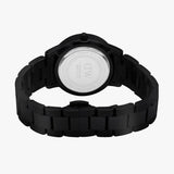Daniel Wellington Iconic Link Ceramic Black Dial Black Steel Strap Watch For Women - DW00100414 Authentic Buy Shop Now