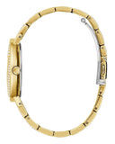 Guess Trend Diamonds Gold Dial Gold Steel Strap Watch for Women - GW0512L2 Authentic Buy Shop Now
