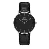 Daniel Wellington Classic Reading Black Dial Black Leather Strap Watch For Women - DW00100147 Authentic Buy Shop Now