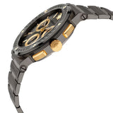 Versace Greca Icon Quartz Black Dial Black Steel Strap Watch For Men - VEZ900521 Authentic Buy Shop Now