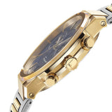 Salvatore Ferragamo Sapphire Chrono Blue Dial Two Tone Steel Strap Watch for Men - SFME00521 Authentic Buy Shop Now