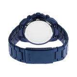 Fossil Bronson Chronograph Blue Dial Blue Steel Strap Watch for Men - FS5916 Authentic Buy Shop Now