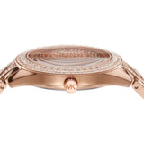 Michael Kors Harlowe Rose Gold Dial Rose Gold Steel Strap Watch For Women - MK4710 Authentic Buy Shop Now