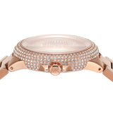 Michael Kors Camille Analog Pink Dial Rose Gold Steel Strap Watch for Women - MK7340 Authentic Buy Shop Now