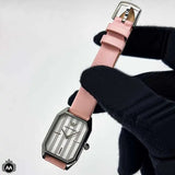 Emporio Armani Quartz White Dial Pink Leather Strap Watch For Women - AR11207 Authentic Buy Shop Now