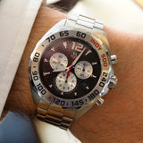 Tag Heuer Formula 1 Chronograph Grey Dial Silver Steel Strap Watch for Men - CAZ1114.BA0877 Authentic Buy Shop Now