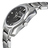 Tissot T Wave Black Dial Two Tone Steel Strap Watch For Women - T023.210.11.056.00 Authentic Buy Shop Now