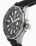 Tag Heuer Aquaracer Calibre 5 Automatic Black Dial Black Nylon Strap Watch for Men - WAY211A.FC6362 Authentic Buy Shop Now