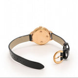 Marc Jacobs Betty Mother of Pearl Black Dial Black Leather Strap Watch for Women - MJ1513 Authentic Buy Shop Now