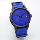 Calvin Klein Tone Blue Dial Blue NATO Strap Watch for Men - K7K514VN Authentic Buy Shop Now
