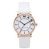 Marc Jacobs Roxy White Dial White Leather Strap Watch for Women - MJ1561 Authentic Buy Shop Now