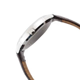 Guess Wafer Analog Blue Dial Brown Leather Strap Watch For Men - W0496G2 Authentic Buy Shop Now