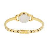 Movado Rondiro 22mm Black Dial Yellow Gold Steel Strap Watch For Women - 0606888 Authentic Buy Shop Now