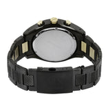 Armani Exchange Chronograph Black Dial Black Steel Strap Watch For Men - AX1604 Authentic Buy Shop Now