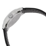 Emporio Armani Analog White Dial Black Leather Strap Watch For Women - AR6026 Authentic Buy Shop Now